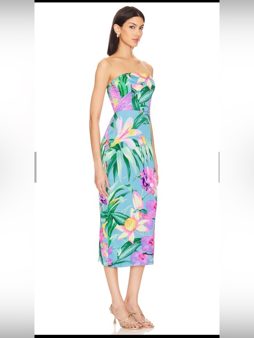 ROCOCO SAND Ocean turquoise midi